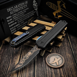 Marfione Custom/Sean Marfione Cypher Slum Grind Baker Forge Zircuti Button & Flamed Accents