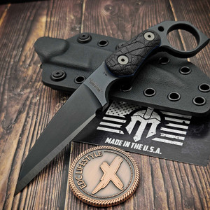 Miller Bros Blades Black M-5 Black Sheath
