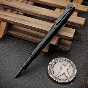 Chaves Knives DLC Titanium Fountain Pen