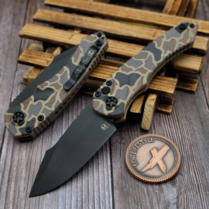 Heretic Mini Pariah Auto Duck Camo 3.38" S/E Magnacut H054-DC by EDC Lifestyle