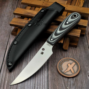 Spyderco Bow River Black/Gray G10 4.36" S/E FB46GP by EDC Lifestyle
