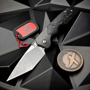 Attn 2 Detail Mk3 Gen 4 Medium Bog Oak Scales 3.25" Hissatsu Rising Grind A2D
