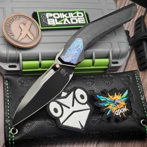 Poikilo Blade Vulpex VK-Odon Midtech Crystal Ti 3.32" MSW DLC