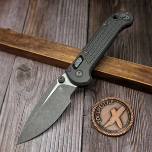 Microtech LUDT Ram-Lok Natural Clear Frag S/E Apocalyptic 1135RL-10APFRNC - Preowned S3