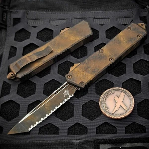 Microtech Executive Scarab II Gen III T/E Plague Outbreak 1177-3PLOBS by EDC Lifestyle