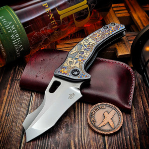 Borka Blades Ti2 Design Mech Oeprator Shylock Sean Marfione Battle Beast Mirror Polish