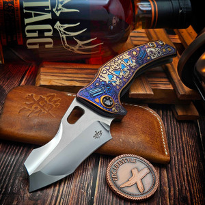 Borka Blades Ti2 Design Gambler Shylock Sean Marfione Battle Beast Mirror Polish