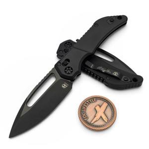 Heretic Koschei Manual Crossbar Lock Black Tactical 3.5" DLC S/E H061-6A-T