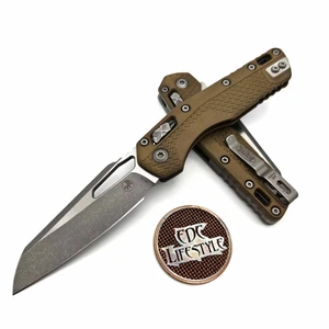 Microtech MSI Ram-Lok Dark Earth Tri-Grip Polymer 3.85" S/E Apocalyptic 210T-10APPMDE By Edc Lifestyle