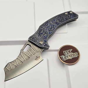 Borka Blades/Ti2 Design Blue Kingsmen Shylock Full Rock Grind