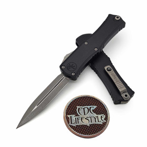 Microtech Hera II Mini D/E Black 2.95" Apocalyptic Standard 1702M-10AP Microtech Hera II Mini D/E Black 2.95" Apocalyptic Standard 1702M-10AP