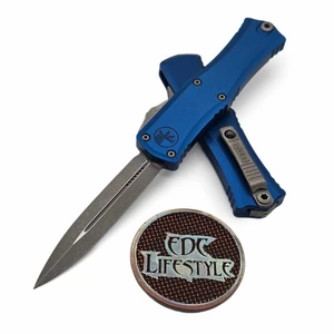 Microtech Hera II Mini Blue 2.90" D/E Apocalyptic 1702M-10APBL By Edc Lifestyle