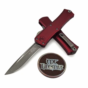 Microtech Hera II Mini Merlot 2.90" Recurve Apocalyptic 1705M-10APMR By Edc Lifestyle