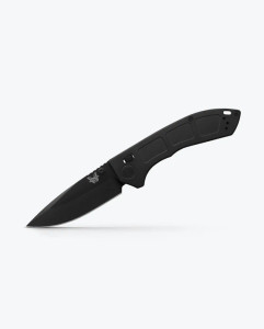 Benchmade Narrows | Black Titanium | 3.43" DLC Drop-point M390 748BK-01