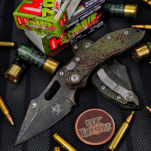 Microtech Stitch Auto S/E Outbreak 3.75" Signature Series 169-1OBS Microtech Stitch Auto S/E Outbreak 3.75" Signature Series 169-1OBS