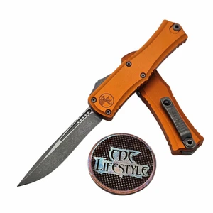 Microtech Hera II Mini Orange 2.90" Recurve Apocalyptic 1705M-10APOR By Edc Lifestyle