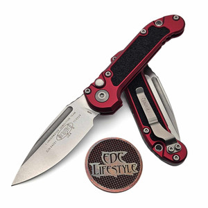 Microtech LUDT S/E Generation III 1135-10MR Merlot Stonewash Standard