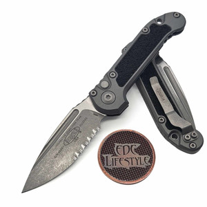 Microtech LUDT T/E Gen III 1136-11APNC Natural Clear Apocalyptic
