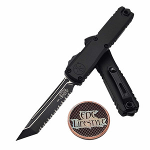 Microtech Ultratech ZBP 1123-3NC Natural Clear Single Edge Full