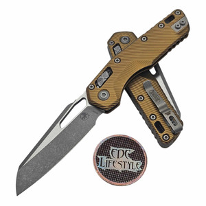 PSA10 魔霧雨 MAKIU L3-03 UR リミテッドエディション Microtech MSI Ram-Lok OD Green Fluted Aluminum 3.85