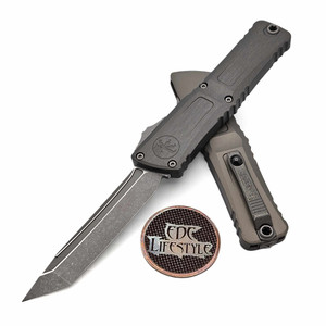 Microtech Combat Troodon Generation III 1144-10APNC Natural Clear Tanto Edge Apocalyptic