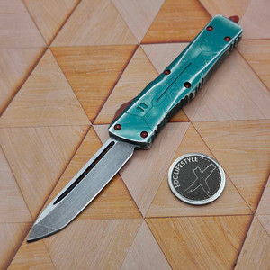 Microtech Combat Troodon 144-10BH Bounty Hunter Tanto S/N 1234 - Preowned