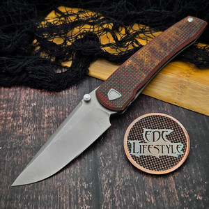 Sharknivco Waka Red Dragon CamoQuartz w/RWL34 ZirBlast Blade