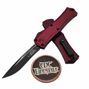Microtech Hera II Mini Merlot 2.90" Recurve Black 1705M-1MR By Edc Lifestyle