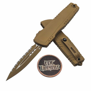 Microtech Knives Surefire DLC Luminary D/E Full Serrated ZBP 1270