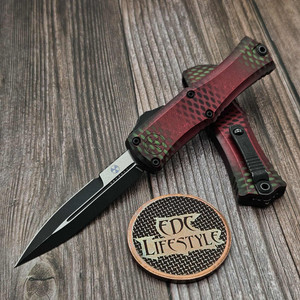 Microtech Hera II Mini Red X-51 2.90" Bayonet 1701M-1RDX51S  By Edc Lifestyle