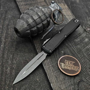 Microtech Ultratech D/E Gen IV OD Green Apocalyptic 11224-10APOD