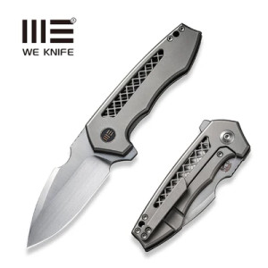 WEKNIFE Harpen Flipper Knife Titanium Handle (2.98" CPM 20CV Blade) WE23019-4