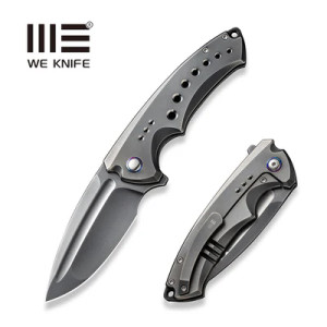WEKNIFE Nexusia Flipper Knife Titanium Handle (3.48" CPM 20CV Blade) WE22044-6