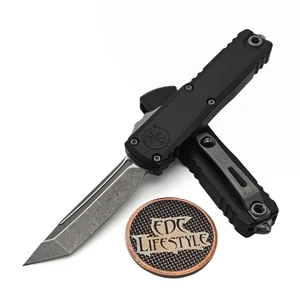 Microtech UTX-85 Gen IV Black T/E 3.10" Apocalyptic 12334-10AP