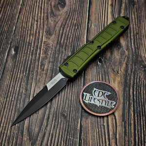 Microtech Ultratech 120II-1ODS Green Bayonet Step Side