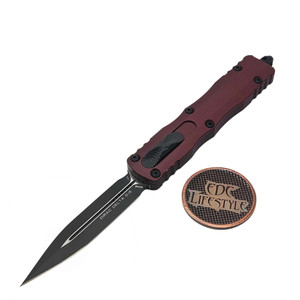 Microtech 227-13 Dirac Delta Double Edge Bronze Standard