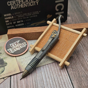 Marfione Custom Siphon II Fallout Finish Ti w/Bronzed Ti HW S/N 003 - Preowned