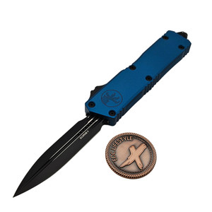 Microtech Blue Executive Scarab II D/E Gen III 1175-1BL