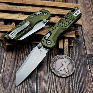 Microtech MSI Ram-Lok Mini OD Green Aluminum Frag 3.10" S/E Stonewash 210M-10FROD By Edc Lifestyle