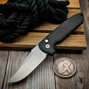 Pro-Tech Rockeye 3.4" Stonewash SHOT Show 2026 Prototype