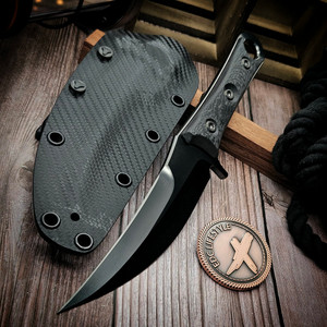 Marfione Custom Borka Blades  SBK Assassin DLC Stonewash S/N 003 - Preowned