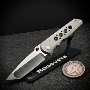 Sergey Rogovets SRT Titanium Frame Lock Folder Chad Nichols Core