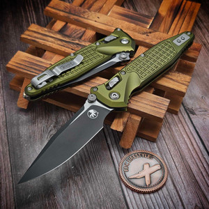 MICROTECH SOCOM RAM-LOK S/E OD GREEN FRAG ALUMINIUM BLACK 160RL-1FROD