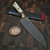 MICROTECH KNIVES 6" M390 UTILITY KNIFE DLC STANDARD BRONZE TITANIUM BOLSTER IVORY G-10 3400B-1DLCIVS