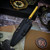 Microtech 300 Win Mag Letter Opener with custom Black Kydex Sheath