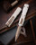Microtech Dirac Delta Champagne 3.75" D/E Burnt Bronze 227-1CG-C19  By Edc Lifestyle
