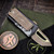 Microtech Exocet Molon Labe T/E Bronzed Apocalyptic 158-13MLS S/N 002