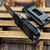 Microtech Exocet II Black 1157-10AP 2.31" D/E Apocalyptic OTF Money Clip