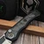 Heretic Custom Knives Prototype Wraith V4 Auto Stonewash Fat Carbon Inlays S/N 007 - Preowned