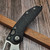 Microtech Stitch Auto Black Stonewash 169-10 S/N 4236 - Preowned